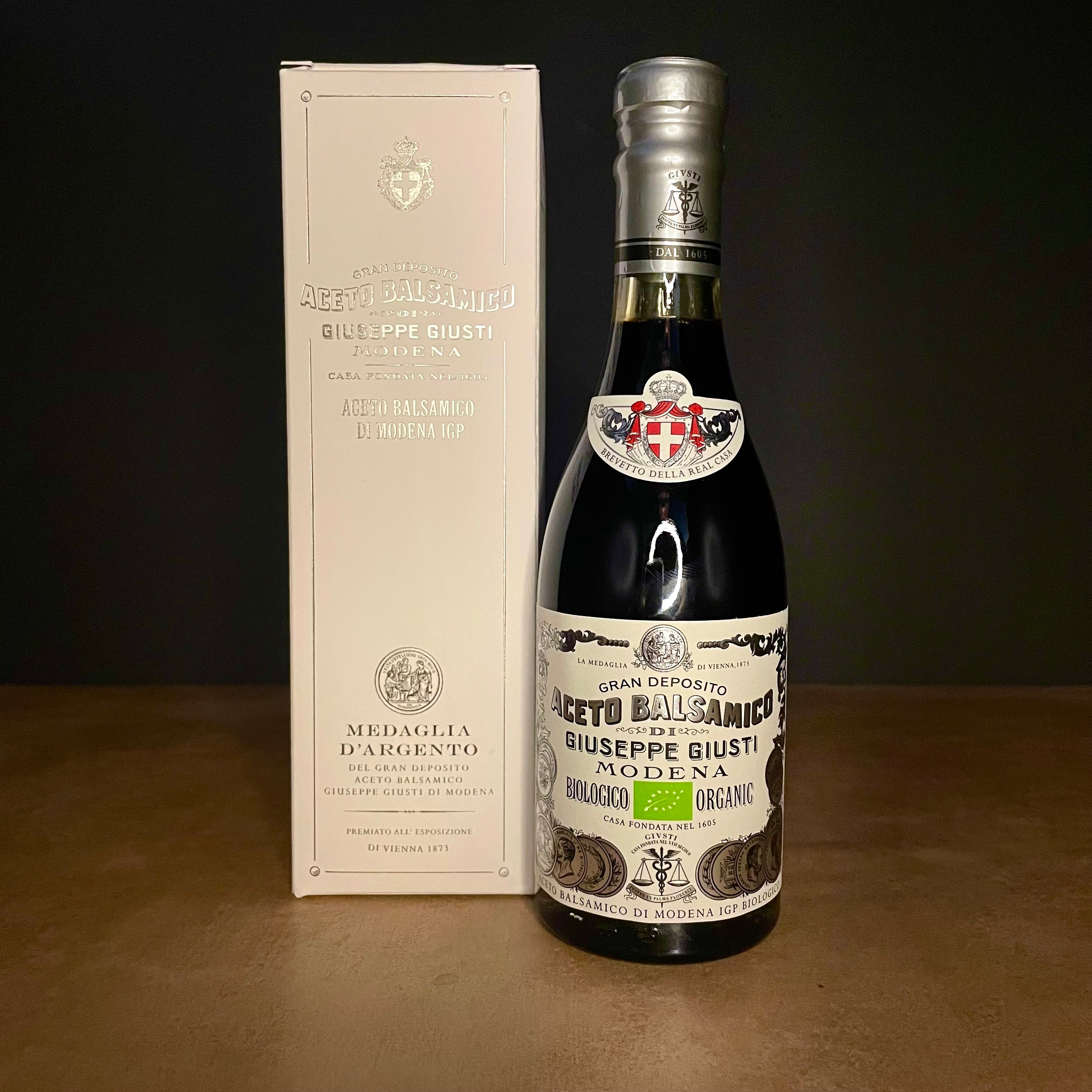 Giuseppe Giusti Organic Balsamic Vinegar Of Modena I.G.P 250ml Olives&Oils(O&O)